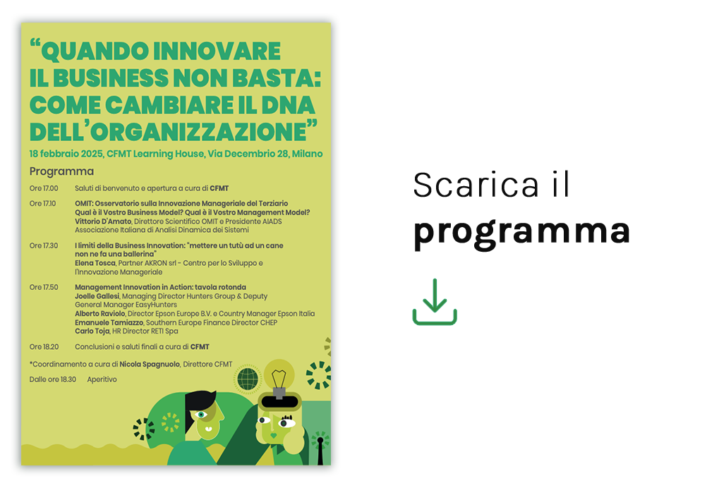 Pogramma dell'evento